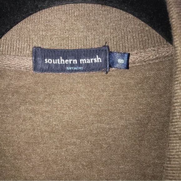 Long Sleeve Brown Polo - Picture 4 of 5